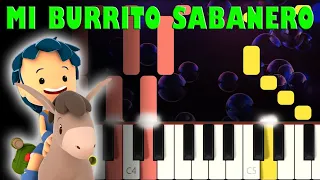 Pequeños Héroes - Mi Burrito Sabanero | Piano Cover | Tutorial | Karaoke #navidad