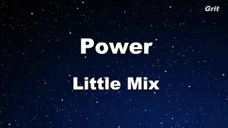 Power - Little Mix Karaoke 【With Guide Melody】 Instrumental