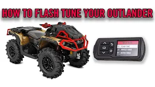 How to Flash a Can-Am Outlander with the Dynojet Power Vision 3!