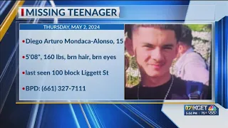 Police search for runaway teen last seen in southeast Bakersfield