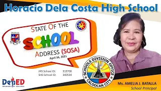 State Of the School Address SOSA