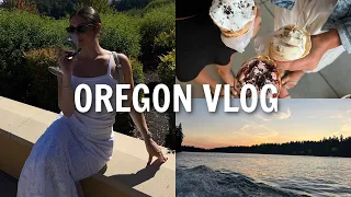 A WEEK IN OREGON: lake oswego, going to the winery + lots of food!