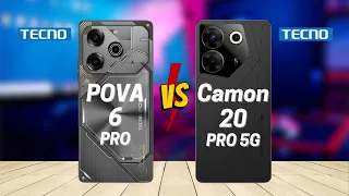 Tecno Pova 6 Pro vs Tecno Camon 20 Pro 5G