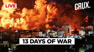 LIVE | Day 13 Of Israel Hamas War | Israel Evacuates Border Town Near Lebanon | Gaza Church Strike