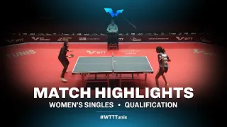 Alhodaby Marwa vs Selena Selvakumar | WTT Contender Tunis | WS | Qual