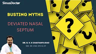 FAQ's on DNS | Deviated nasal septum - Dr.GVK Chaitanya Rao