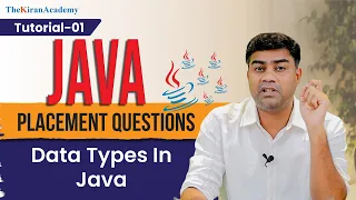 Java Interview Questions | Data Types In Java | Hindi Full Course | Tutorial #1