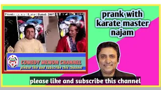 prank with  Karate master najam by HANIF RAJA COMEDY SHOW