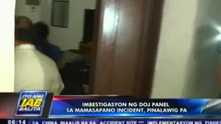 Imbestigasyon ng DOJ panel sa Mamasapano incident, pinalawig pa