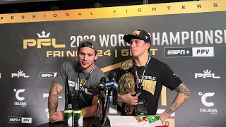 2023 PFL Championship | Jesus Pinedo Post-Fight Interview