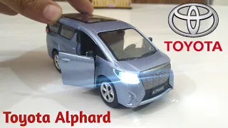 Toyota Alphard V6 Diecast Model Car with Lights 1:36 Scale | Miniature Automobiles, Collectibles