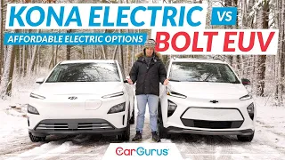 Chevy Bolt EUV vs Hyundai Kona Electric