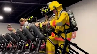 Jacksonville firefighters climb stairs to honor 9/11 victims