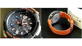 Casio GW-3000M-4AER видео обзор и настройка