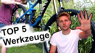 Die 5 WICHTIGSTEN Werkzeuge um am Mountainbike zu schrauben