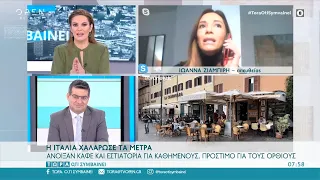 Κορωνοϊός: Η Ιταλία χαλάρωσε τα μέτρα | Τώρα ό,τι συμβαίνει 7/2/2021 | OPEN TV