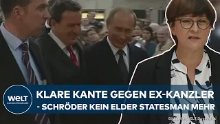 UMSTRITTENE EHRUNG: 60 Jahre in der SPD - Putin-Freund Gerhard Schröder ein wuder Punkt für Partei