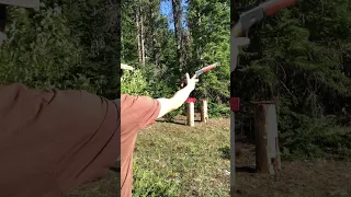 ✅out 360 spin cocking Winchester model 1892 357 magnum mares leg and shootin steel #youtubeshorts