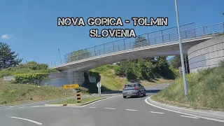 Driving in Slovenia 🇸🇮 from Nova Gorica to Tolmin  @itravelandsing