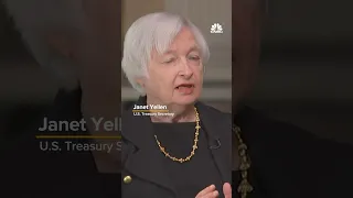 Janet Yellen addresses recession fears #Shorts