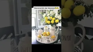 Decoración de limones 🍋🍋