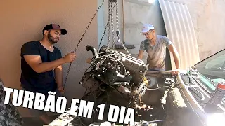 TURBINAMOS O CHEVETTE EM 1 DIA EM CASA (Especial de 100k)