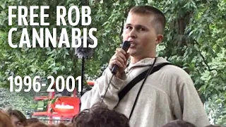 Free Rob Cannabis | London | 1996-2001 | Raw Footage | Kinokast Archive