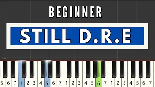 Dr. Dre - Still D.R.E | BEGINNER | Fast & Easy |