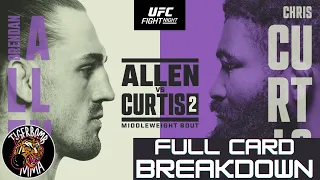 UFC Vegas 90 - Allen vs Curtis 2 Full Card Breakdown & Predictions