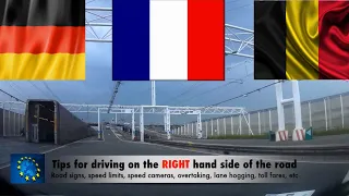 Driving In FRANCE and EUROPE - Speed Limits, Motorway and Road Signs