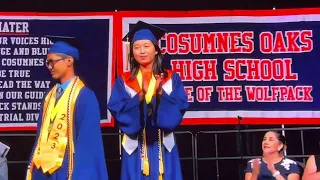 Jed’s graduation and valedictory speech