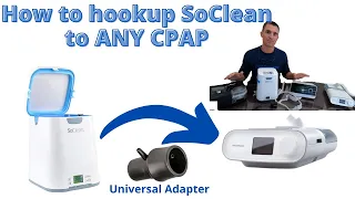 How to connect SoClean to ANY CPAP - Step by Step