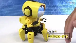 Assembling DIY Robot丨Pro'sKit GE-893 STEAM AI Smart RC Robot - Banggood.com