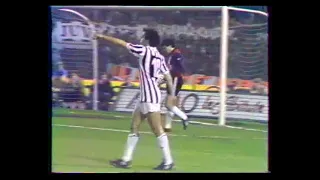 JUVENTUS-BORDEAUX DEMI FINALE ALLER COUPE D'EUROPE DES CLUBS CHAMPIONS 1984-1985   VF