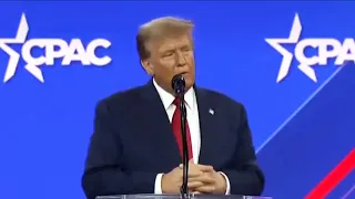 Trump did NOT call his wife "Mercedes" at CPAC, STOP IT!