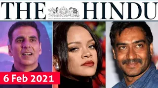 6 February 2021 | The Hindu Newspaper Analysis | Current affairs 2021 #UPSC #IAS Editorial Analysis