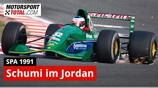 Das Formel-1-Debüt von Michael Schumacher 1991 in Spa