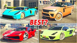 These are the Best LOOKING Cars to Buy in GTA Online