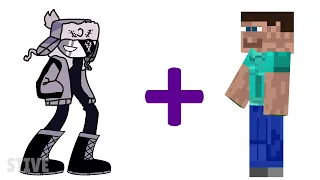 RUV + MINECRAFT. FNF Animation.