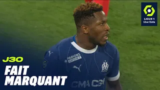 Un retourné spectaculaire de Faris Moumbagna permet à l'OM d'arracher le nul à la dernière seconde !