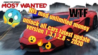 Need for Speed Most Wanted Mod Unlimited money unlocked all Cars