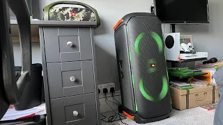 JBL PARTYBOX 710 Bass test!!!! (Crazy!!) 60% volume with Bass boost off!!! DBYJ