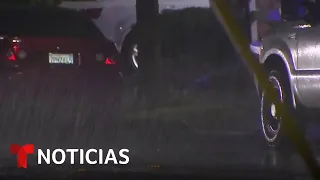 California deberá resistir al embate de las fuertes lluvias hasta el miércoles | Noticias Telemundo