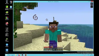 Minecraft running on Windows Server build 9785 (on real PC)