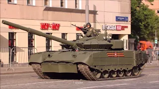 Техника Парада Победы-2020 - танки / Moscow Victory Day Parade 2020 rehearsal - battle tanks.