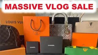 Massive Vlog Sale- Chanel, Hermes, Dior, Louis Vuitton and more