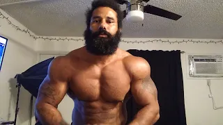 Top Ranked OnlyFans Bodybuilder Flexing + High Rep Training Discussion