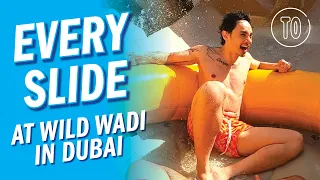 Wild Wadi Dubai Waterpark: EVERY WATER SLIDE (POV)