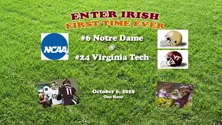 2018 Notre Dame @ Virginia Tech One Hour