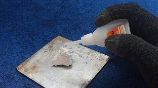 Genius! Drip Super Glue On Styrofoam And Fix Everything There